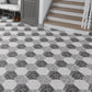 Charcoal Black 9 x 11 Matte Porcelain Hexagon Tile