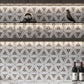 Calacatta Gold, Glacier Terrazzo, Atlantic Gray 9 x 10 Polished, Honed Marble Mosaic Tile