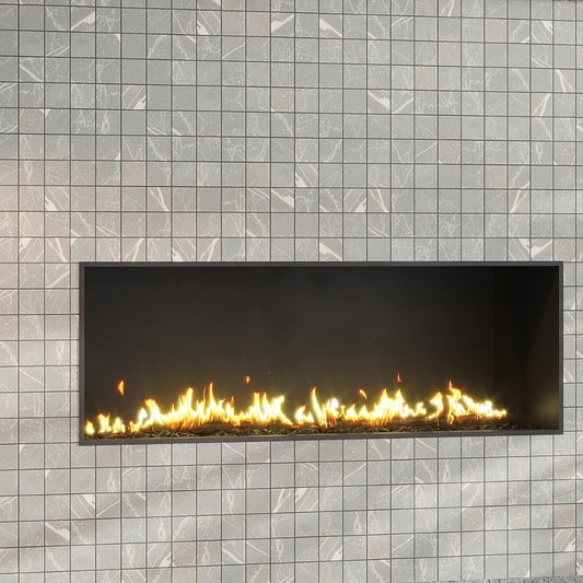 Ash Gray 12x12 Matte Gres Porcelain Square Mosaic Tile