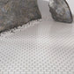 White 11 x 11 Matte Porcelain Mosaic Tile