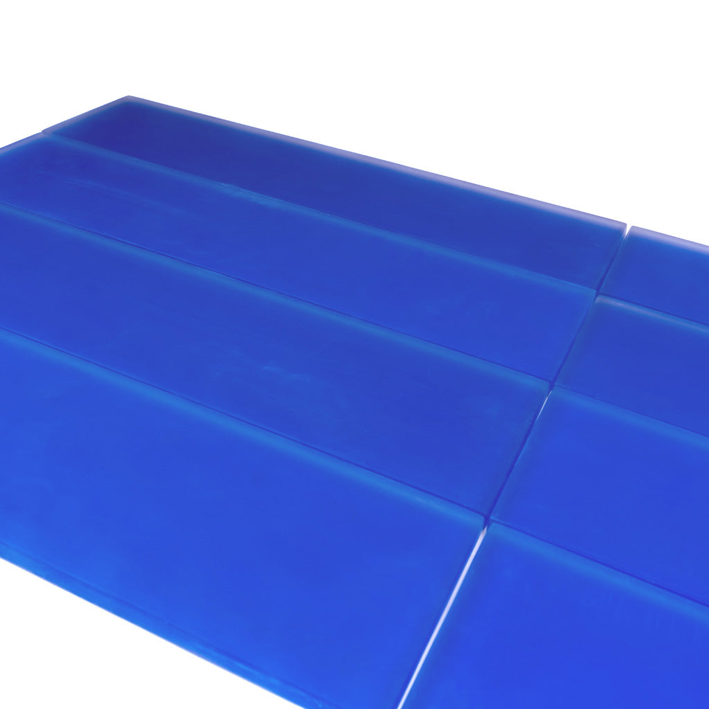 Cobalt Blue 3 x 12 Matte Glass Subway Tile