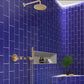 Cobalt Blue 3 x 6 Matte Glass Subway Tile