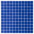 Cobalt Blue 12 x 12 Matte Glass Mosaic Tile