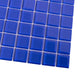 Cobalt Blue 12 x 12 Glossy Glass Mosaic Tile