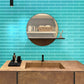 Sky Blue 3 x 12 Matte Glass Subway Tile