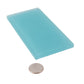 Sky Blue 3 x 6 Matte Glass Subway Tile