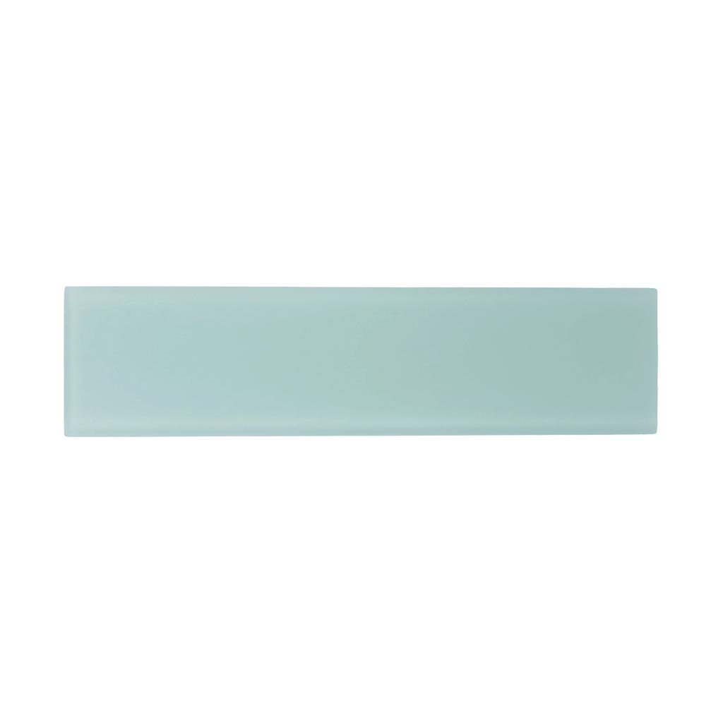 Blizzard Blue 3 x 12 Matte Glass Subway Tile