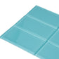 Sky Blue 3 x 6 Glossy Glass Subway Tile