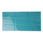 Sky Blue 3 x 6 Glossy Glass Subway Tile