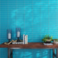 Sapphire Blue 3 x 12 Matte Glass Subway Tile