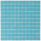 Sapphire Blue 12 x 12 Matte Glass Mosaic Tile