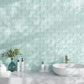 Blizzard Blue 3 x 6 Matte Glass Subway Tile