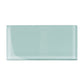 Blizzard Blue 3 x 6 Glossy Glass Subway Tile