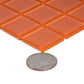 Orange 12 x 12 Glossy Glass Mosaic Tile