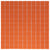 Orange 12 x 12 Matte Glass Mosaic Tile