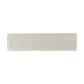 White 4 x 16 Glossy Glass Subway Tile