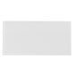 White 8 x 16 Glossy Glass Subway Tile