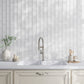 White 3 x 6 Matte Glass Subway Tile