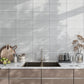 Warm Greige 8 x 16 Glossy Glass Subway Tile