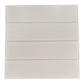 Lace White 3 x 12 Matte Glass Subway Tile