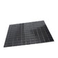 Black 12 x 12 Glossy Glass Mosaic Tile