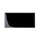 Black 3x6 Glossy Glass Subway Tile