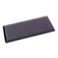 Black 3x6 Glossy Glass Subway Tile Sample