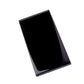 Black 3x6 Glossy Glass Subway Tile