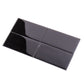 Black 3x6 Glossy Glass Subway Tile
