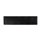 Black 4 x 16 Glossy Glass Subway Tile