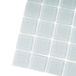 Gray 12 x 12 Matte Glass Mosaic Tile