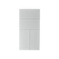 Gray 3 x 6 Matte Glass Subway Tile