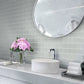 Gray 3 x 6 Matte Glass Subway Tile