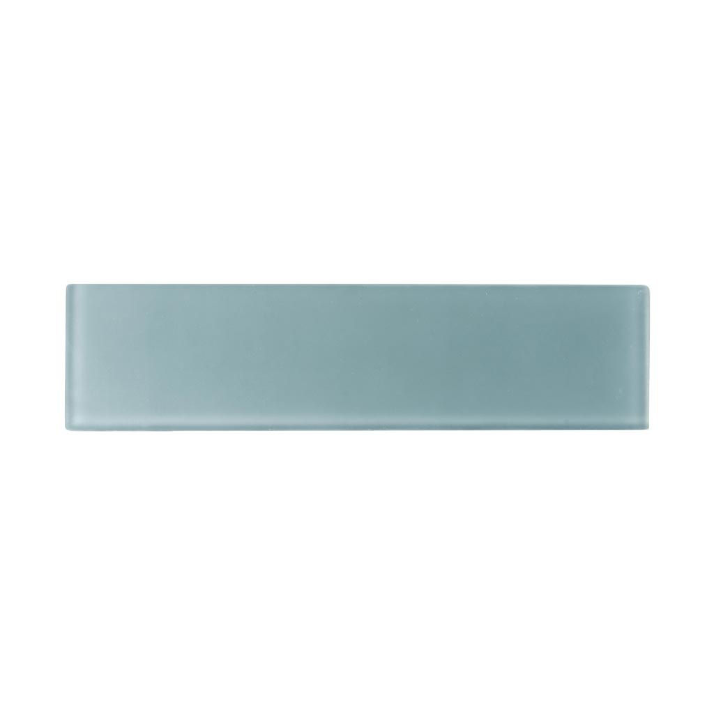 Stone Blue 3 x 12 Matte Glass Subway Tile