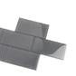 Coin Gray 3 x 6 Glossy Glass Subway Tile - Sample