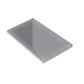 Coin Gray 3 x 6 Glossy Glass Subway Tile