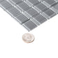 Coin Gray 12 x 12 Glossy Glass Mosaic Tile