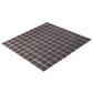 Ash Gray 12 x 12 Matte Glass Mosaic Tile - Sample