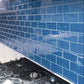 Cerulean Blue 3 x 6 Glossy Glass Subway Tile