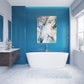 Cerulean Blue 4 x 16 Glossy Glass Subway Tile