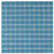 Cerulean Blue 12 x 12 Matte Glass Mosaic Tile