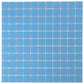 Cerulean Blue 12 x 12 Glossy Glass Mosaic Tile