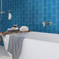 Cerulean Blue 3 x 6 Matte Glass Subway Tile