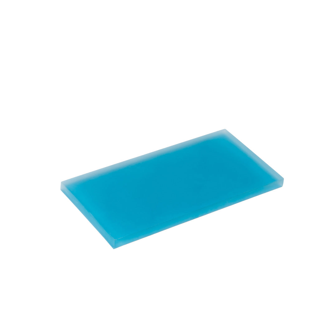 Cerulean Blue 3 x 6 Matte Glass Subway Tile