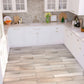 White 6 x 36 Matte Porcelain Large Tile