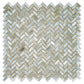 Beige 12 x 12 Glossy Glass Mosaic Tile