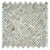 Beige 12 x 12 Glossy Glass Mosaic Tile