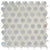 Cotton White 12 x 12 Glossy Glass Mosaic Tile