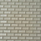 Pearl Beige 11 x 11 Glossy, Matte Glass Mosaic Tile