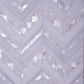 Pearl White 12x12 polished Thassos, Shell Mosaic Tile Sample